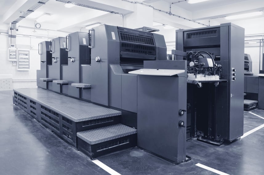 Offset printing machine